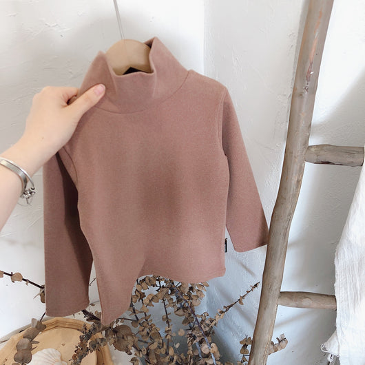 Polera Térmica de Cuello Alto y Manga Larga