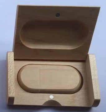 Set de Memorias USB Creativas en Madera - Bambú y Arce Premium - Image 8