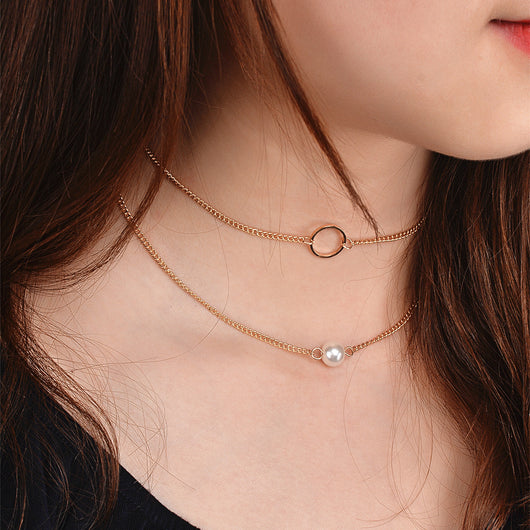 Collar Multicapas de Perlas - Image 8