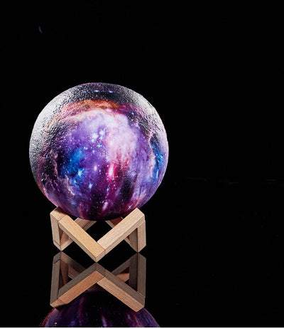 Lámpara Lunar 3D con Pintura de Luz - Regalo Creativo Nocturno - Image 9