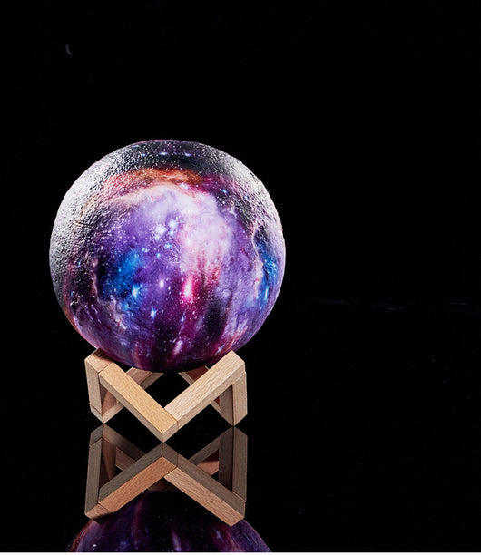 Lámpara Lunar 3D con Pintura de Luz - Regalo Creativo Nocturno - Image 9