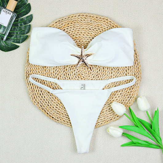 Bikini Sexy Escotado con Tirantes Ajustables y Cintura Baja - Image 7