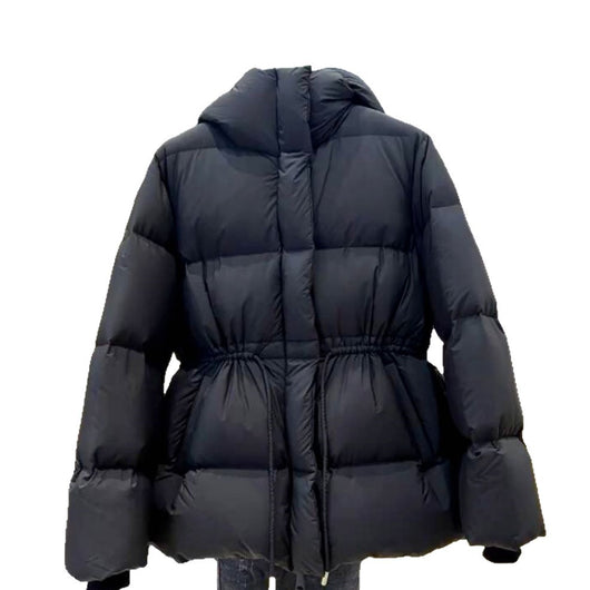 Chaqueta Acolchada de Algodón Minimalista Reductora para Mujer - Image 5