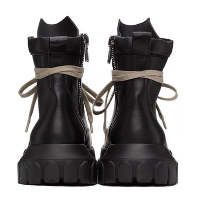 Botas Martin Retro Británicas de Suela Gruesa para Hombre - Image 11