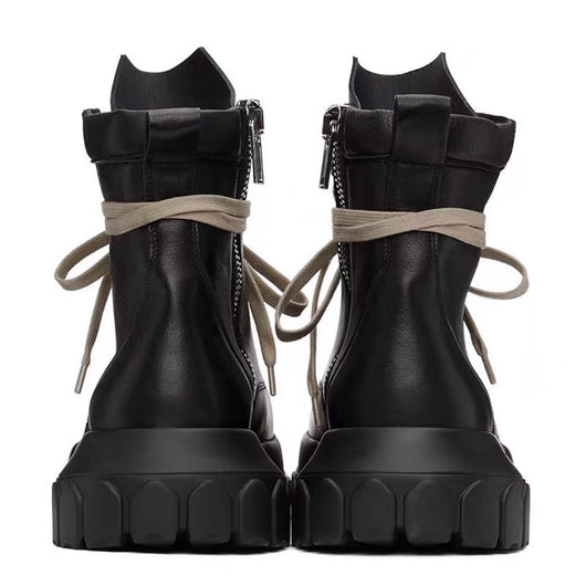 Botas Martin Retro Británicas de Suela Gruesa para Hombre - Image 11