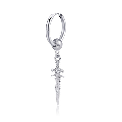 Aretes Vintage Personalizados para Hombre con Diseño de Flecha - Image 11