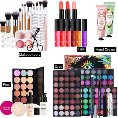 Paleta Portátil de Sombras y Brillo Labial Multifuncional - Image 3