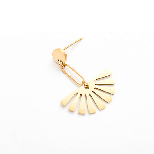 Aretes Abanico para Mujer - Tendencia de Europa y América - Image 3