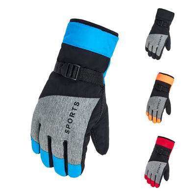 Guantes de Esquí para Hombre Acolchados con Forro de Terciopelo - Image 7