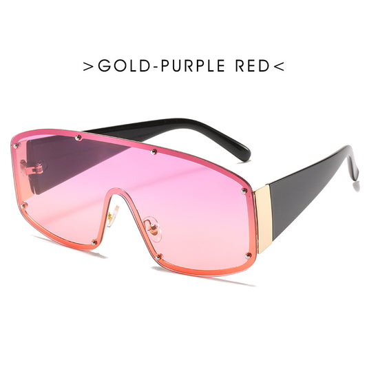 Gafas de Marco Oversized Tendencia Europa y América para Hombre