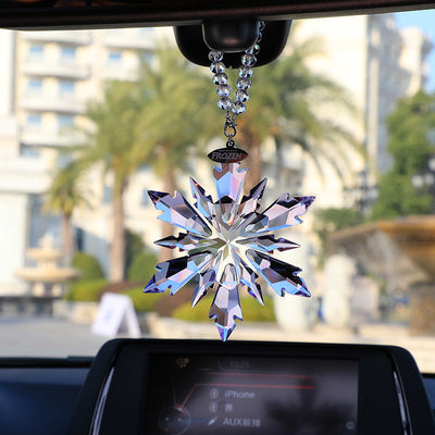 Adorno de Cristal para Espejo Retrovisor - Copo de Nieve Elegante - Image 4
