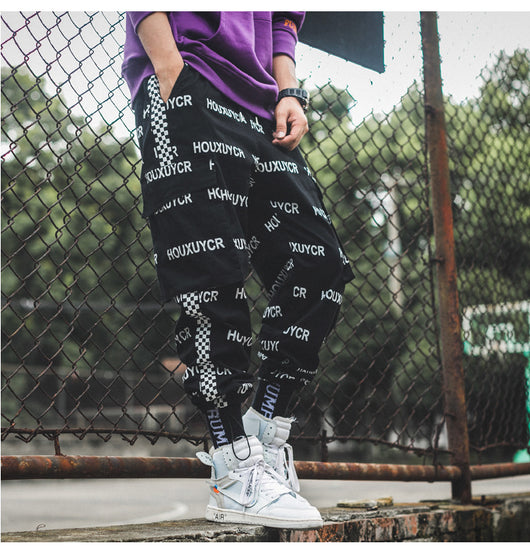 Pantalones de Moda Estampado Letras para Hombre - Comodidad y Estilo - Image 6
