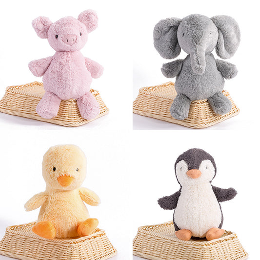 Muñecos de Peluche Suave para Bebé - Juguetes Calmantes con Rayas