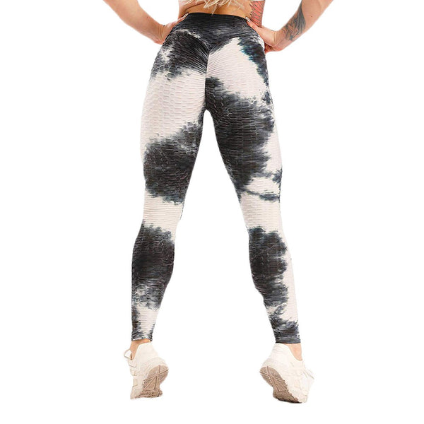 Pantalones de Chándal Tie-Dye Cintura Alta y Ajustados - Image 17