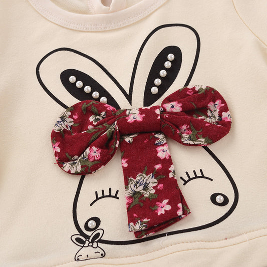 Vestido Infantil Otoño Manga Larga para Niñas 0-5 Años - Image 2