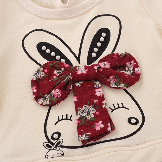 Vestido Infantil Otoño Manga Larga para Niñas 0-5 Años - Image 2