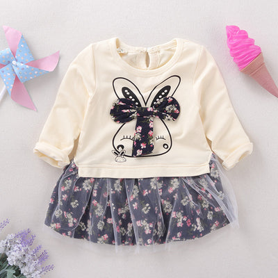 Vestido Infantil Otoño Manga Larga para Niñas 0-5 Años - Image 23