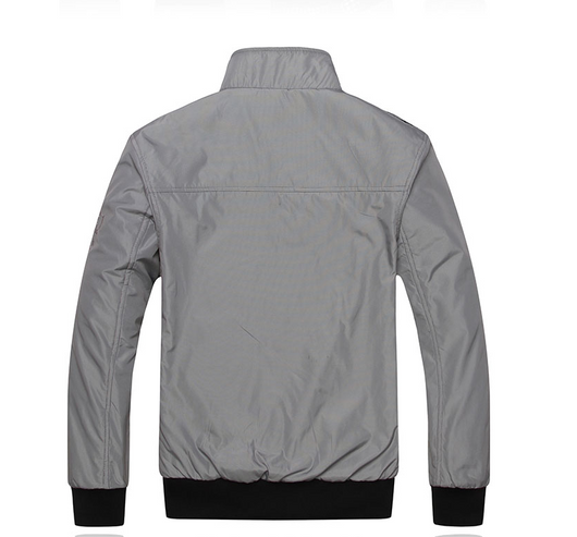 Abrigo Casual Ejecutivo para Hombre Talla Grande - Chaqueta Cortavientos Suelta y Cómoda - Image 5