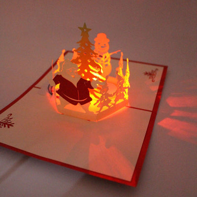 Tarjeta de Felicitación con Corte 3D en Papel - Image 9