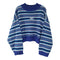 Pullover con Cuello Falso Desmontable