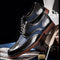 Zapatos de Negocios Casuales para Hombre con Combinación de Colores