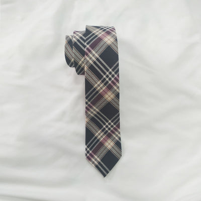 Corbata a Cuadros para Uniforme Escolar y Profesional - Image 6