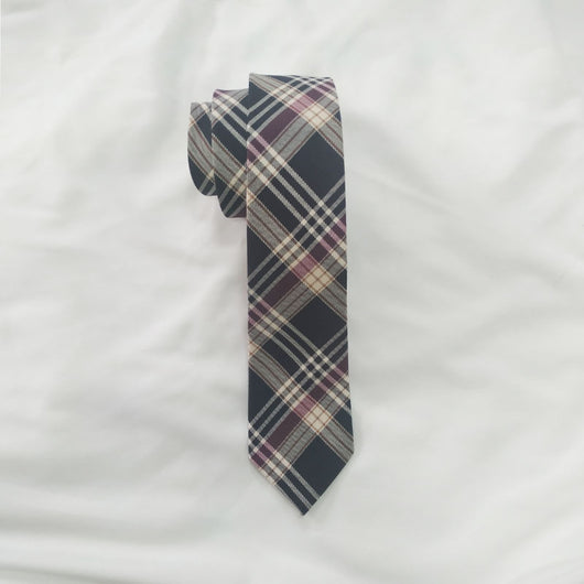 Corbata a Cuadros para Uniforme Escolar y Profesional - Image 6