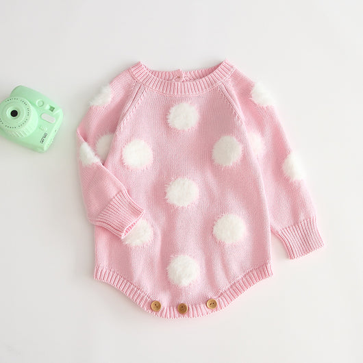Peto de lana tejida para bebé niña - Image 23