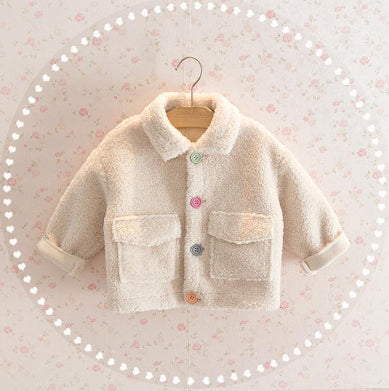 Cardigan Abrigo Estilo Coreano para Niñas - Image 6