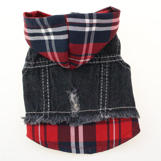 Chaleco Denim Cuadrille para Perros Bichón, Teddy y Bulldog - Image 10