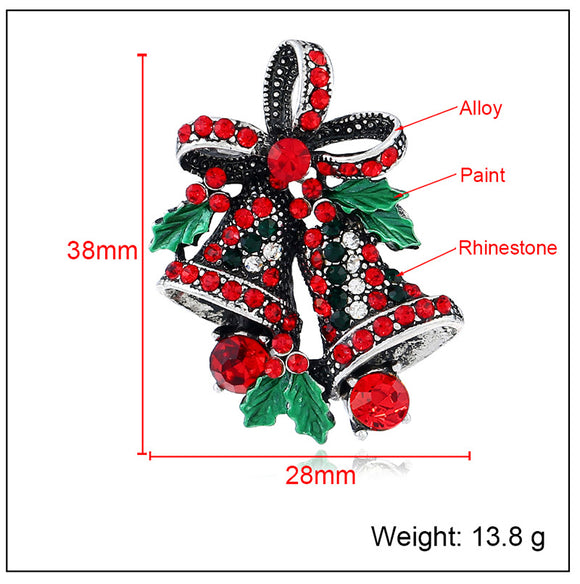 Broche Alfiler Traje Navideño