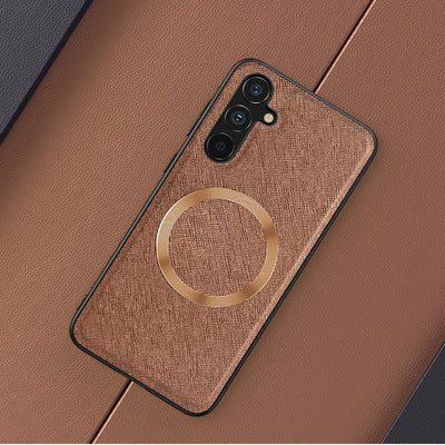 Funda Protectora Magnética con Cierre Cruzado para Teléfono - Image 4