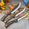 Cuchillo Profesional de Carnicero en Acero Inoxidable para Cerdo