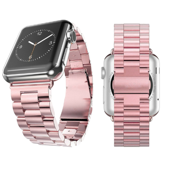 Reloj Clásico con Correa de Acero Inoxidable
