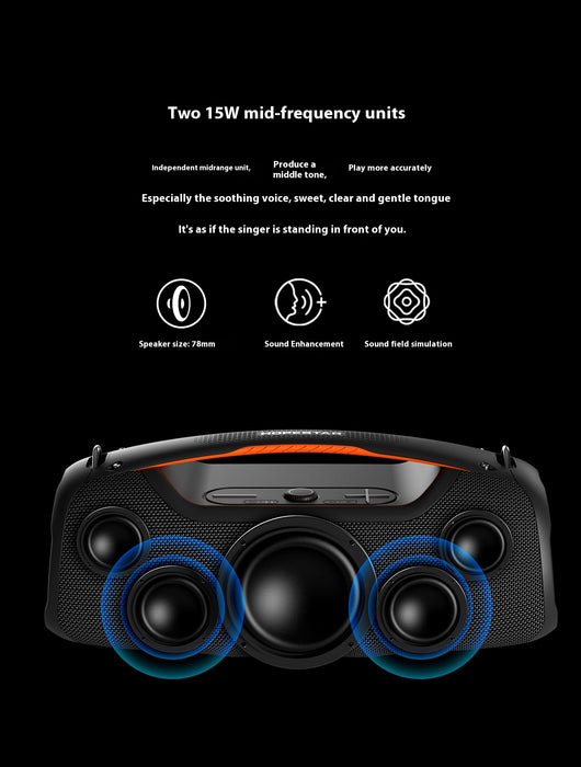 Parlante Bluetooth Portátil con Sonido Potente y Resistencia al Agua - Image 14