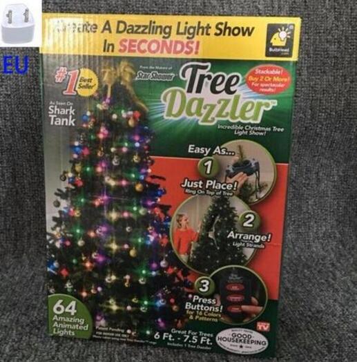 Árbol de Navidad con Proyector de Luces LED - 64 Efectos Luminosos - Image 13