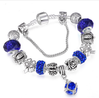 Pulsera de Cristal DIY Ajustable - Abalorios Europeos para Personalizar - Image 3