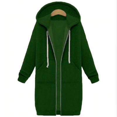 Abrigo Sudadera Térmica con Capucha para Mujer - Tela Gruesa de Invierno - Image 11