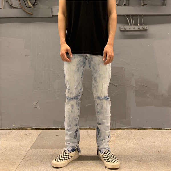 Jeans con Cierre Frontal