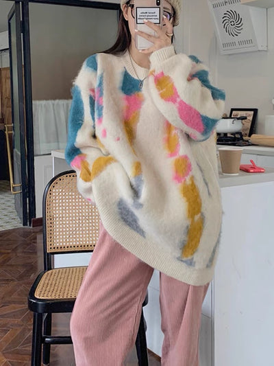 Suéter Tie-Dye Arcoíris para Mujer - Image 7