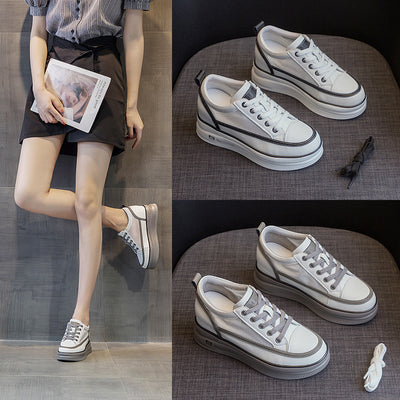Zapatos Casuales de Plataforma para Mujer con Malla Transpirable y Efecto Adelgazante - Image 4