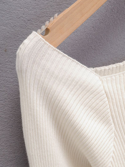 Blusa Entallada de Botón Simple para Mujer - Image 4