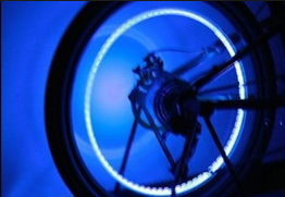 Luz LED Colorida para Bicicleta Eléctrica - Lámpara Decorativa de Rueda - Image 6