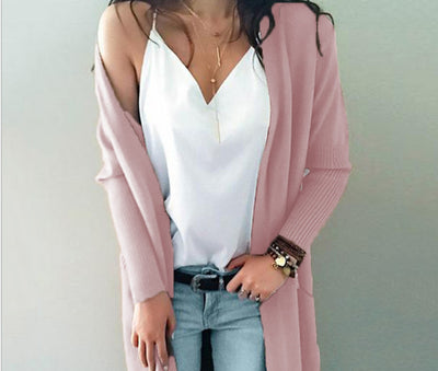 Cardigan Tejido Ins - Elegancia Casual Versátil - Image 7