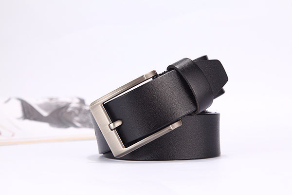 Cinturón de Cuero Casual para Hombre - Estilo Versátil - Image 5