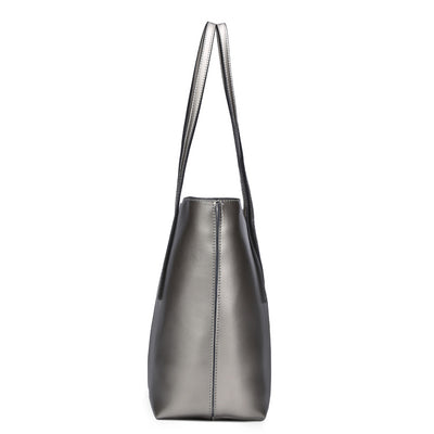 Bolsa de Cuero Elegante de Un Solo Asa - Diseño Minimalista Multiuso - Image 2