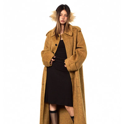 Abrigo de Lana Doble Faz Artesanal Premium para Otoño e Invierno - Image 23