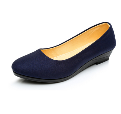 Zapatos de Trabajo Cómodos con Cuña Baja para Mamá - Image 7
