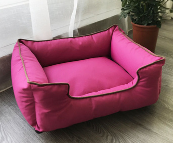 Cama Cuadrada de Colores Pastel para Perros Pequeños y Medianos - Image 13