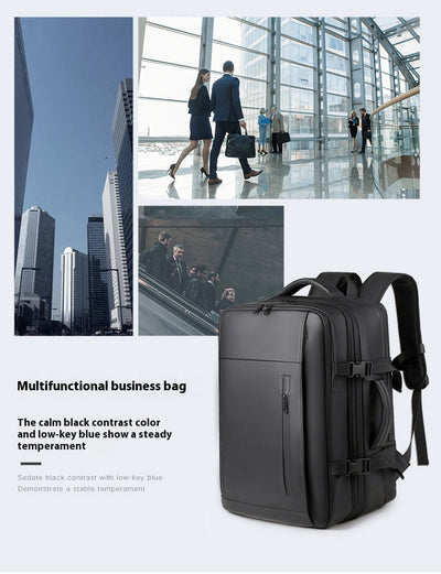 Mochila Empresarial Impermeable con Compresión al Vacío - Image 11